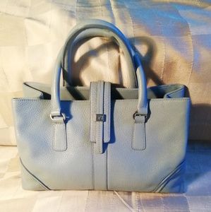 Elegant Blue Handbag